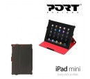 ESTUCHE PORT P/IPAD MINI TAIPEI SLIM FOLIO BLACK/RED (PN 201215)